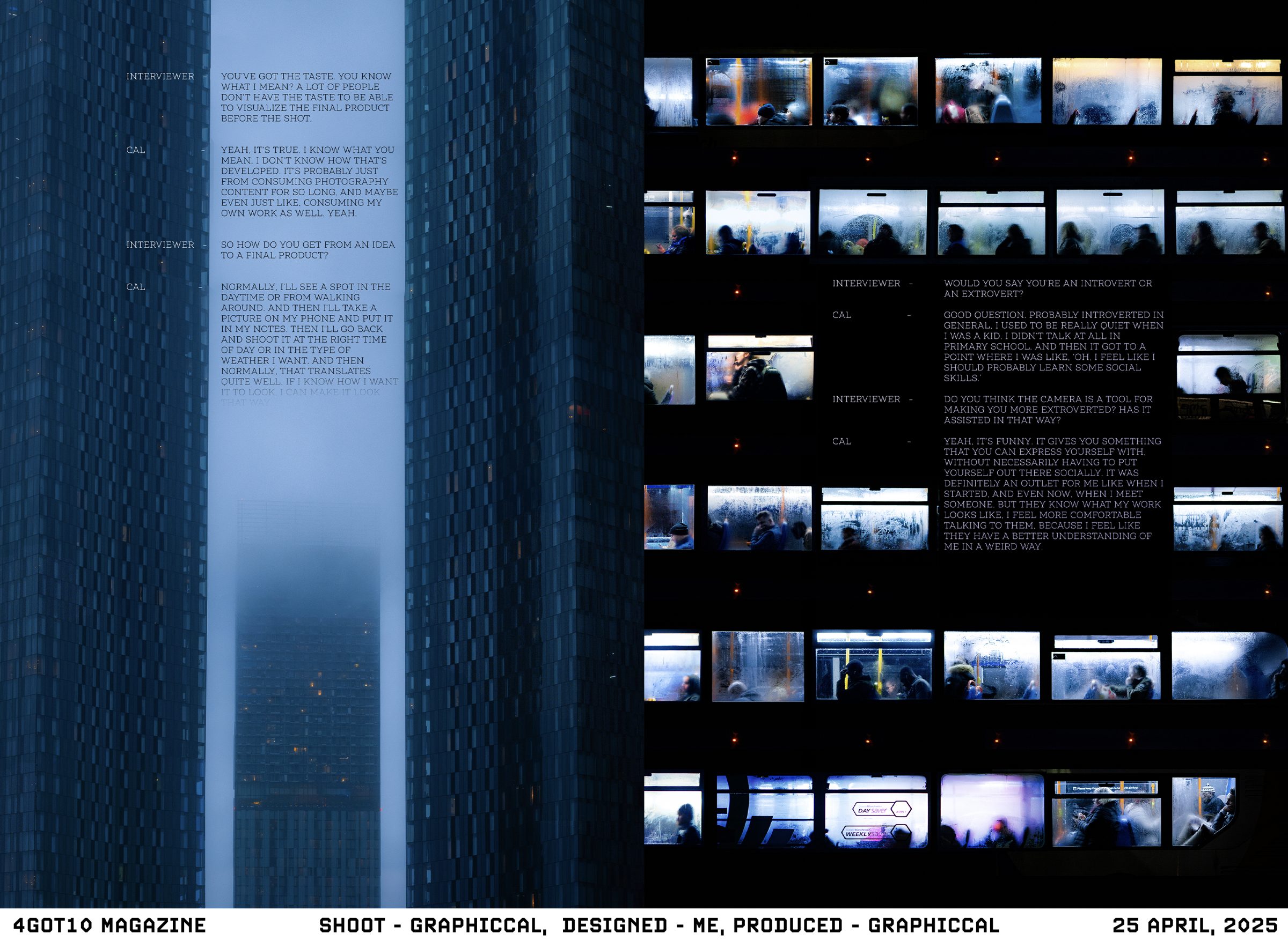 4GOT10 MAGAZINE + GRAPHICCAL + 25 APR 2025
