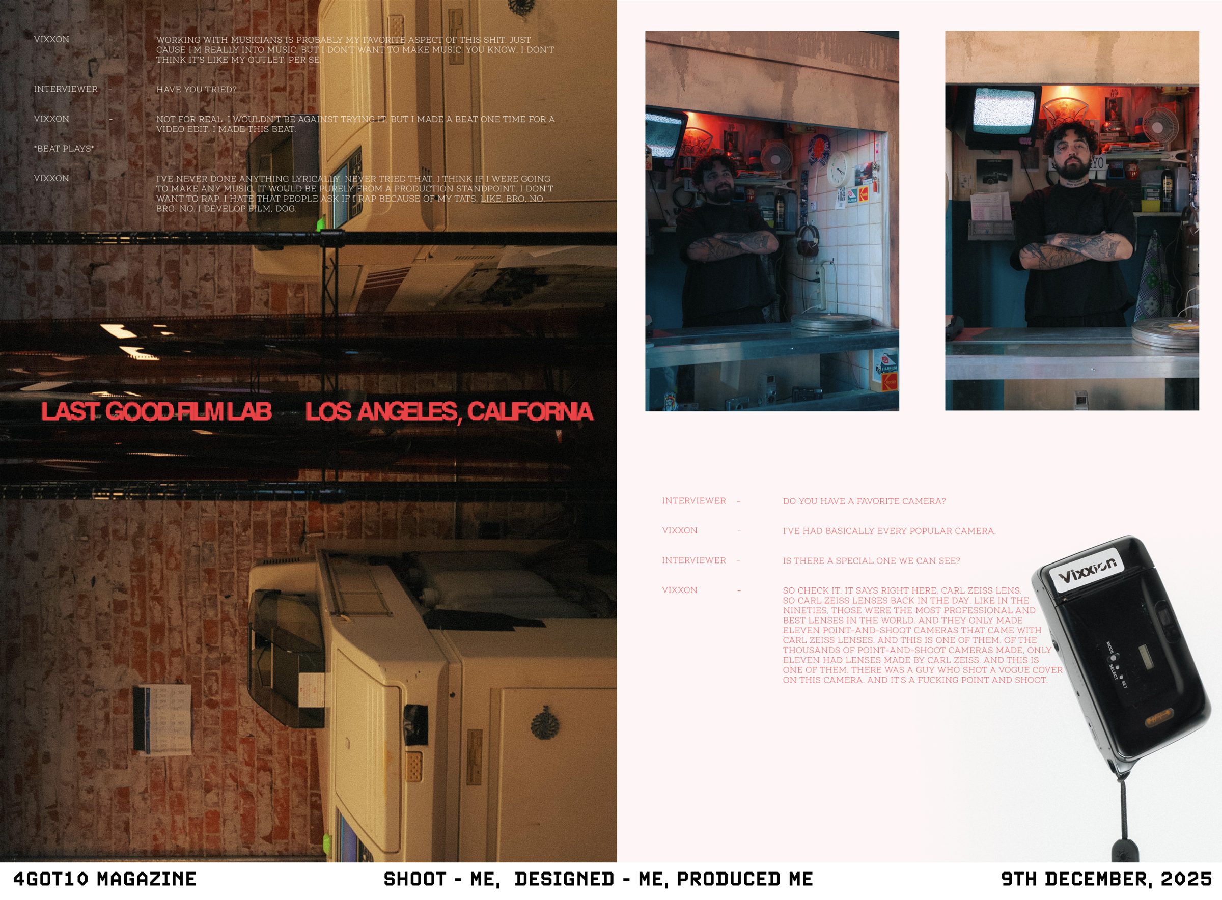 4GOT10 MAGAZINE + SHOOT + 5 DEC 2025